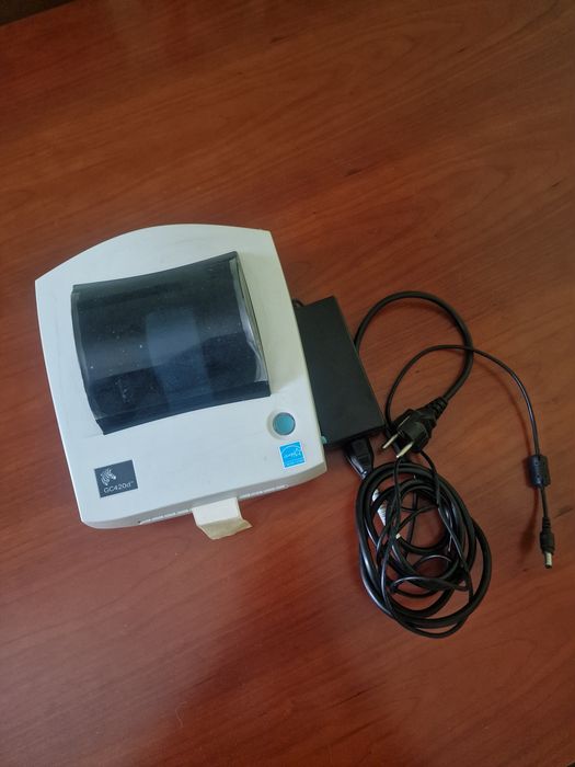 Impressora térmica zebra para etiquetas autocolantes