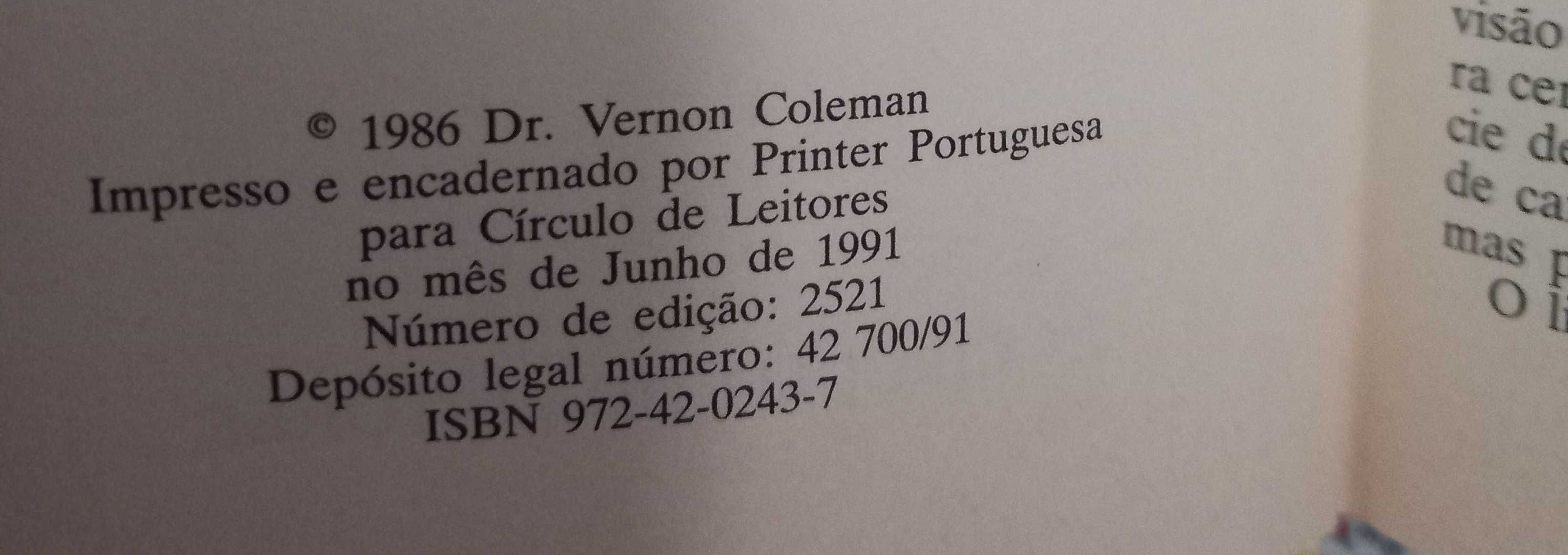 Livro - O Poder da Mente por Dr Vernon Coleman