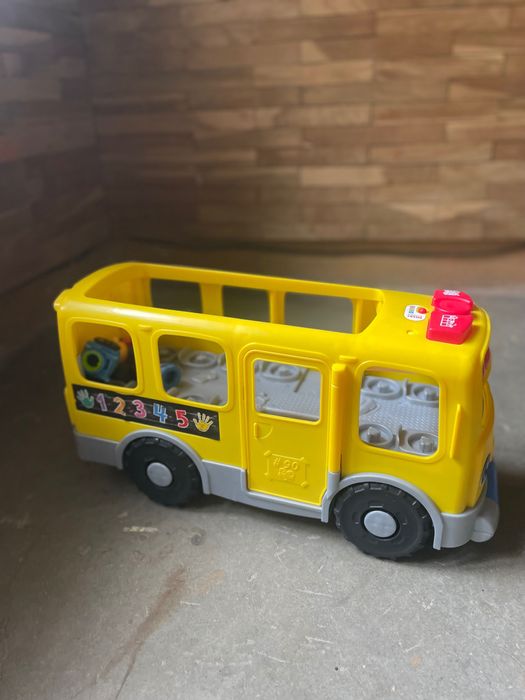 дитяча іграшка інтерактивний великий автобус іграшковий