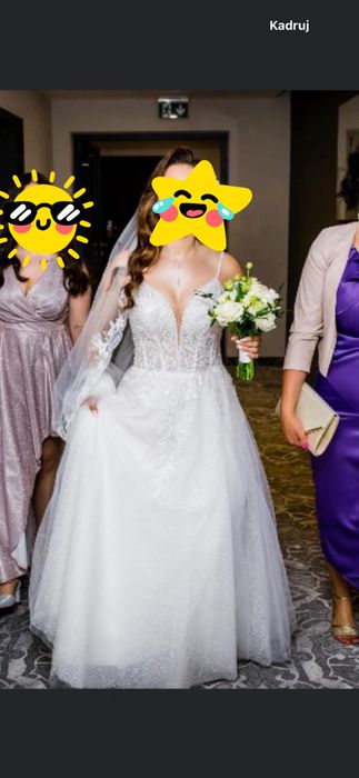 Suknia ślubna projekt włoski