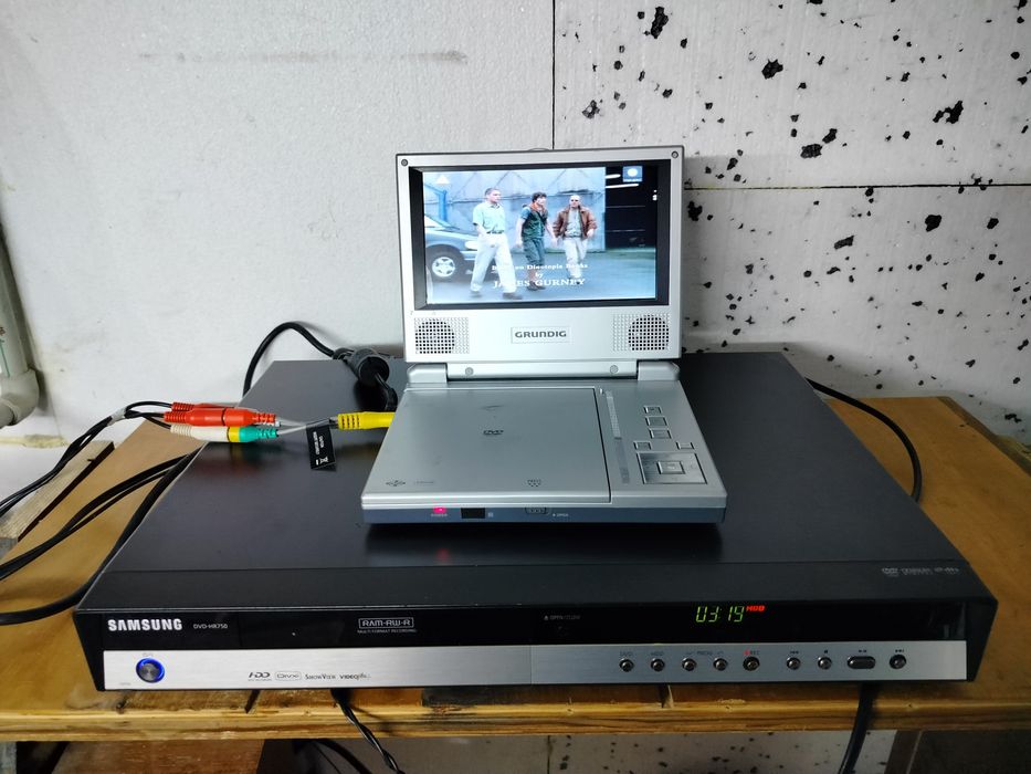 Przegrywarka kaset VHS Samsung z HDD