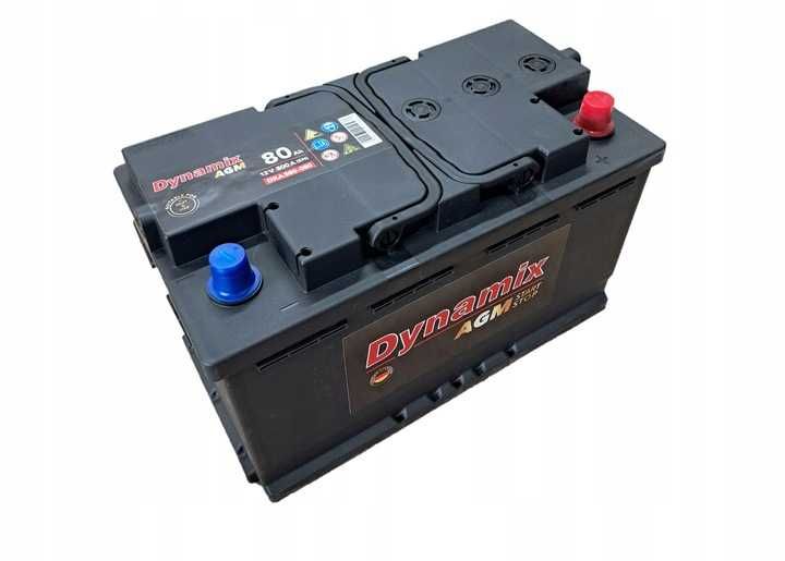 Akumulator Dynamix START STOP AGM 12V 80Ah 800A