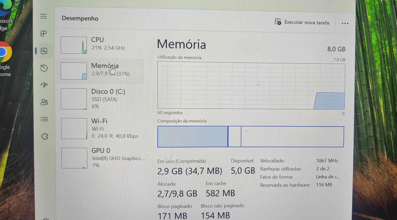 Portátil Acer Swift 14 c/ ecrã Táctil i5 8th 8GB RAM 256GB M2