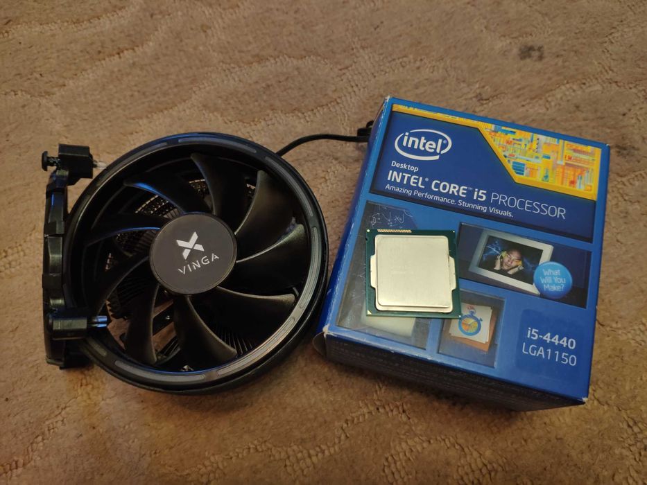 Процессор intel core i5 4440 и кулер vinga cl3011