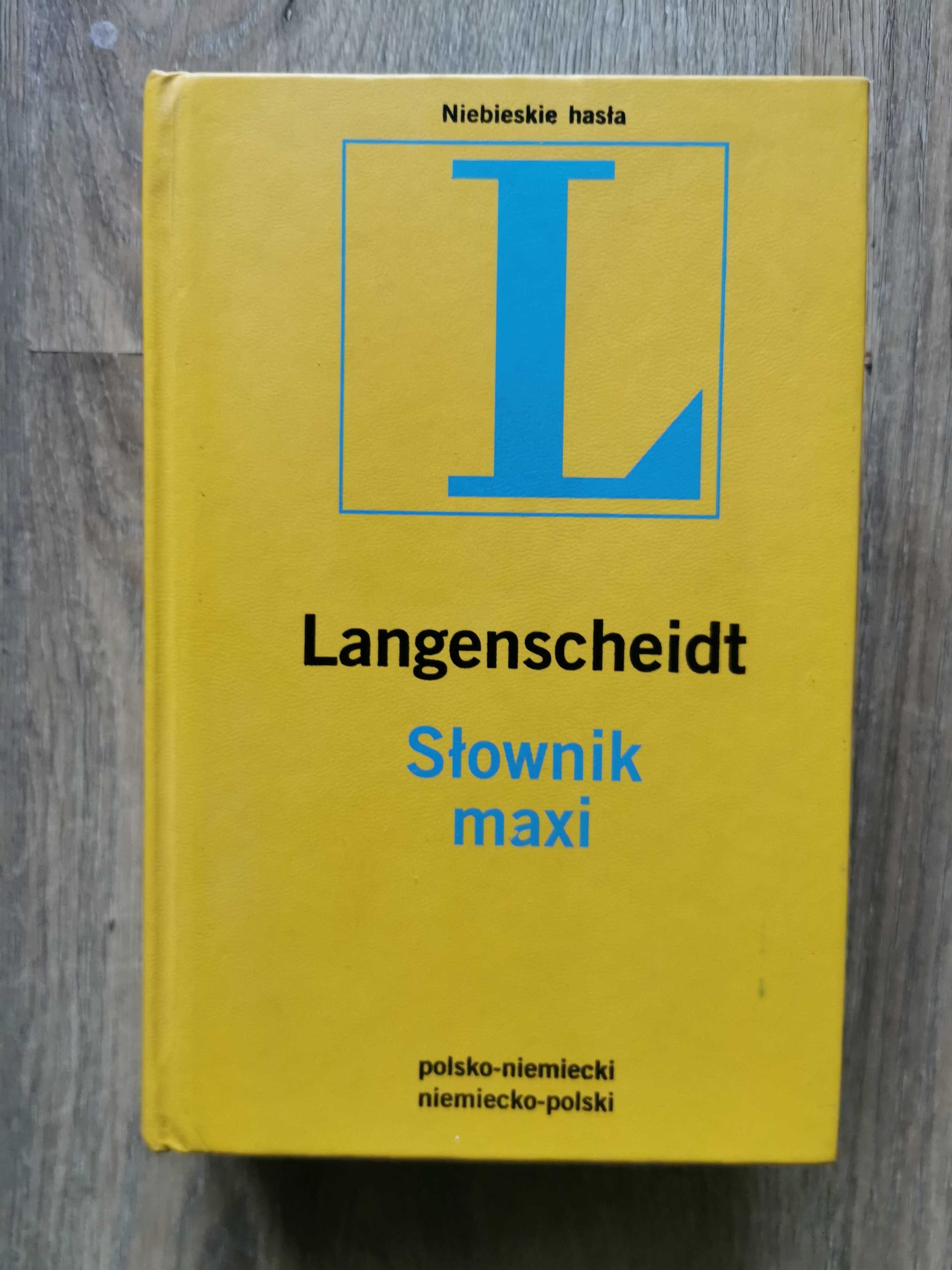 Langenscheidt Słownik Max Polsko-Niemiecki-Polski
