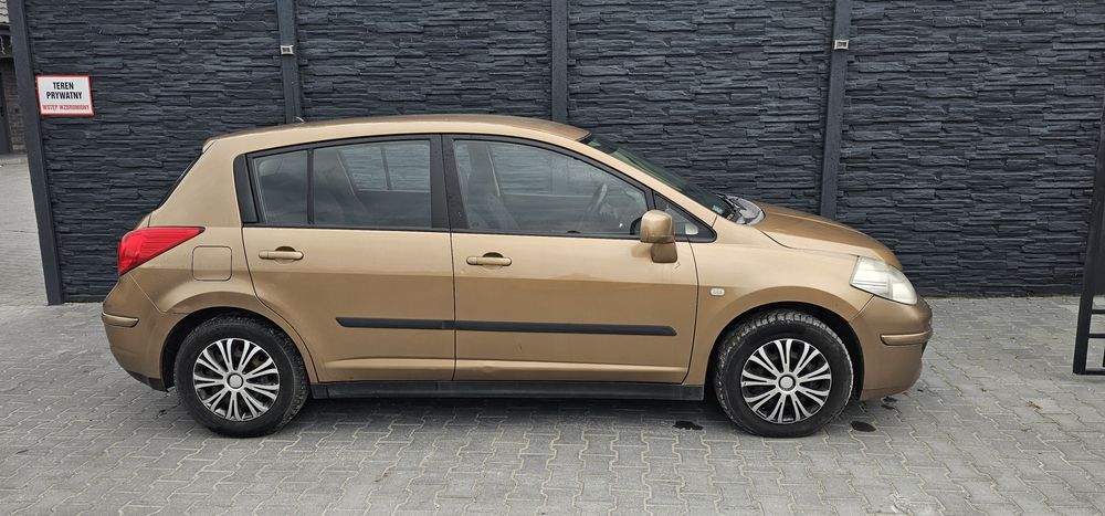 Skup aut Bydgoszcz Nissan Tiida 2007r 1.6 GAZ Klima