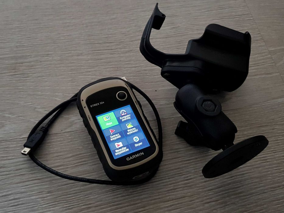Nawigacja Garmin eTrex 32x + Uchwyt RAM + Mapa Szwecji! + Karta 32GB