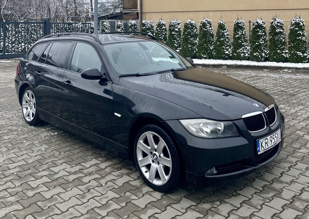 BMW Seria 3 E91 320D M47 2.0d 163km Navi Pdc Grzane Fotele