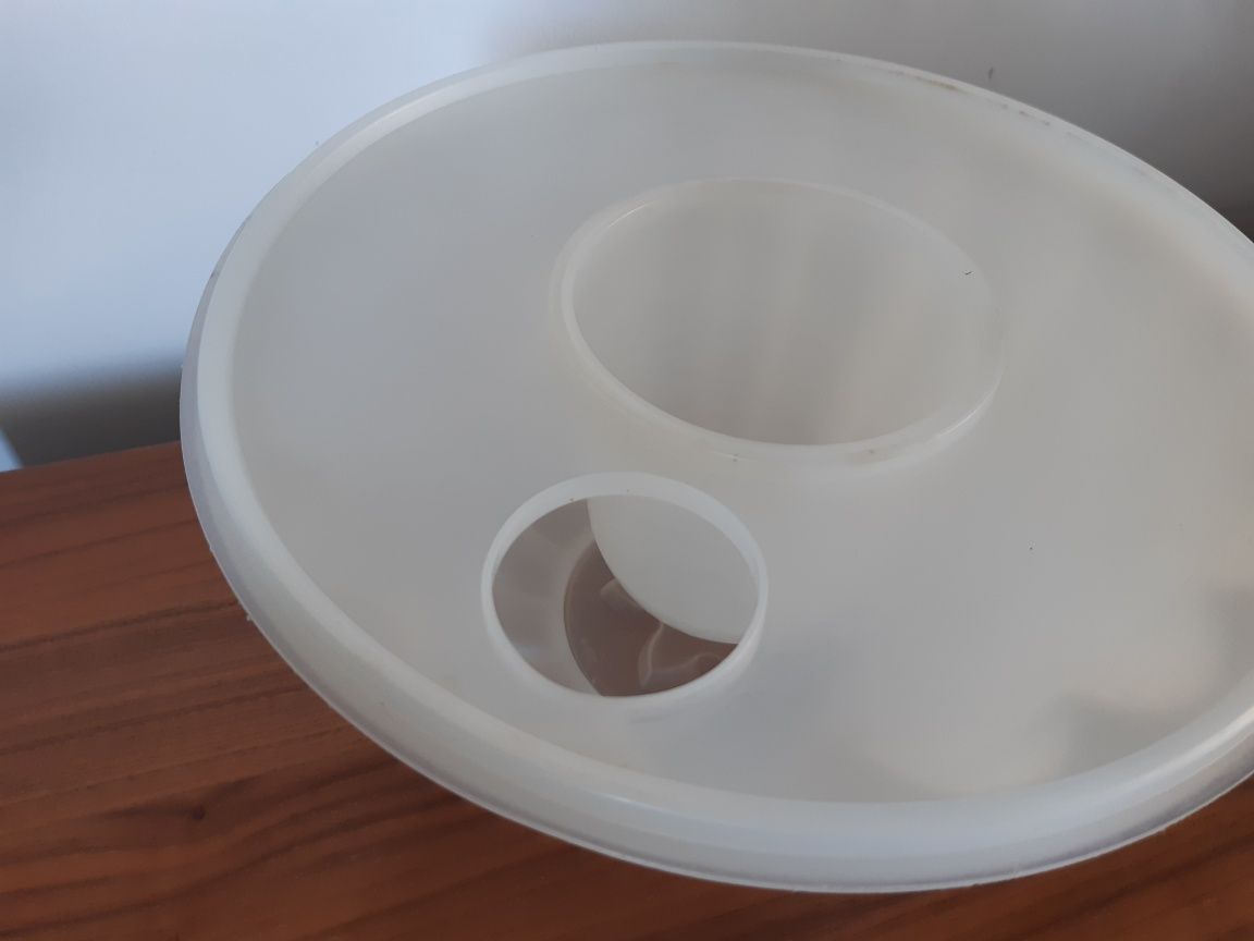 Molde pudim Tupperware