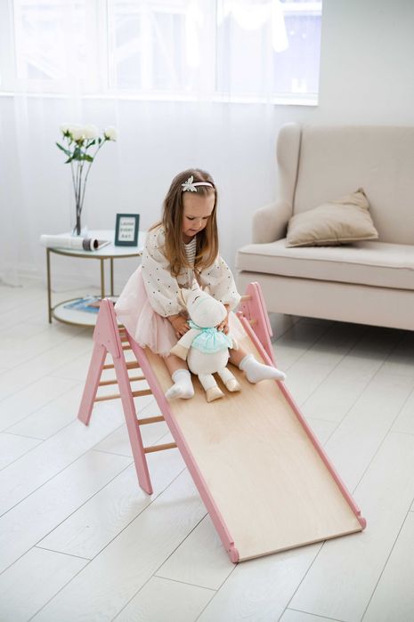 Дитячий спортивний комплекс | Трикутник Піклер Рожевий | Подарунок