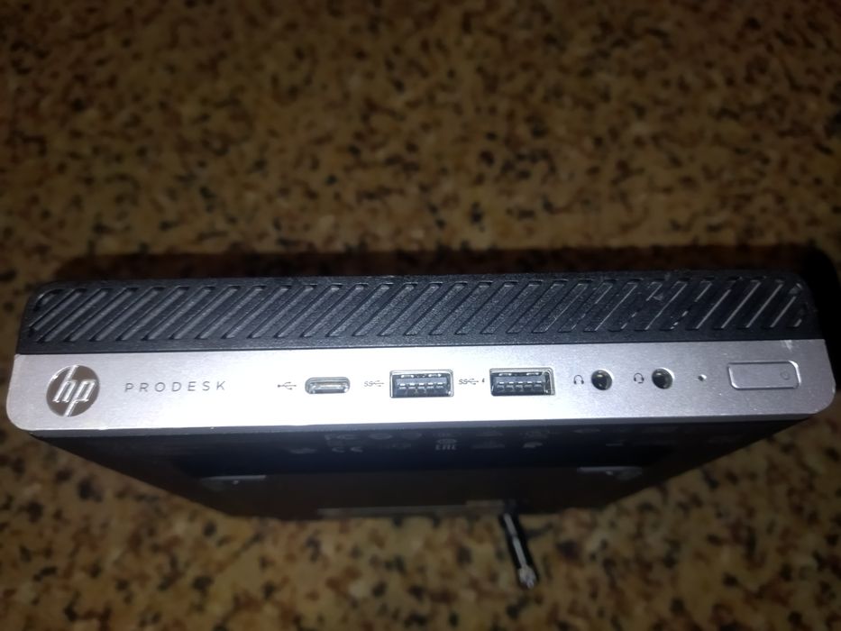 Mini PC‼️i3-8100T,DDR4 8gb,HDD 500gb,WiFi Bluetooth,Win10,HP 600 G4.