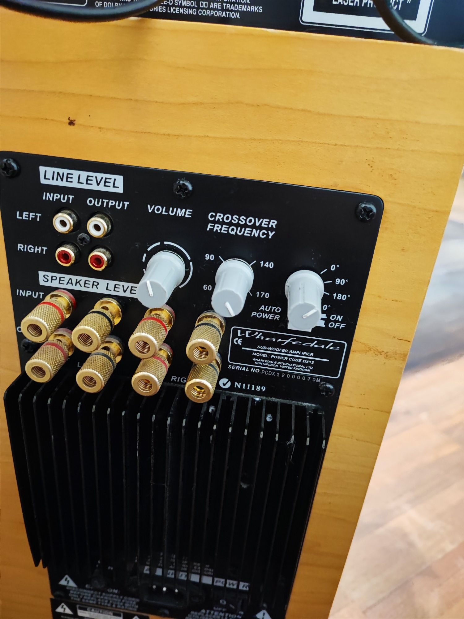Wharfedale subwoofer powercube dx 12
