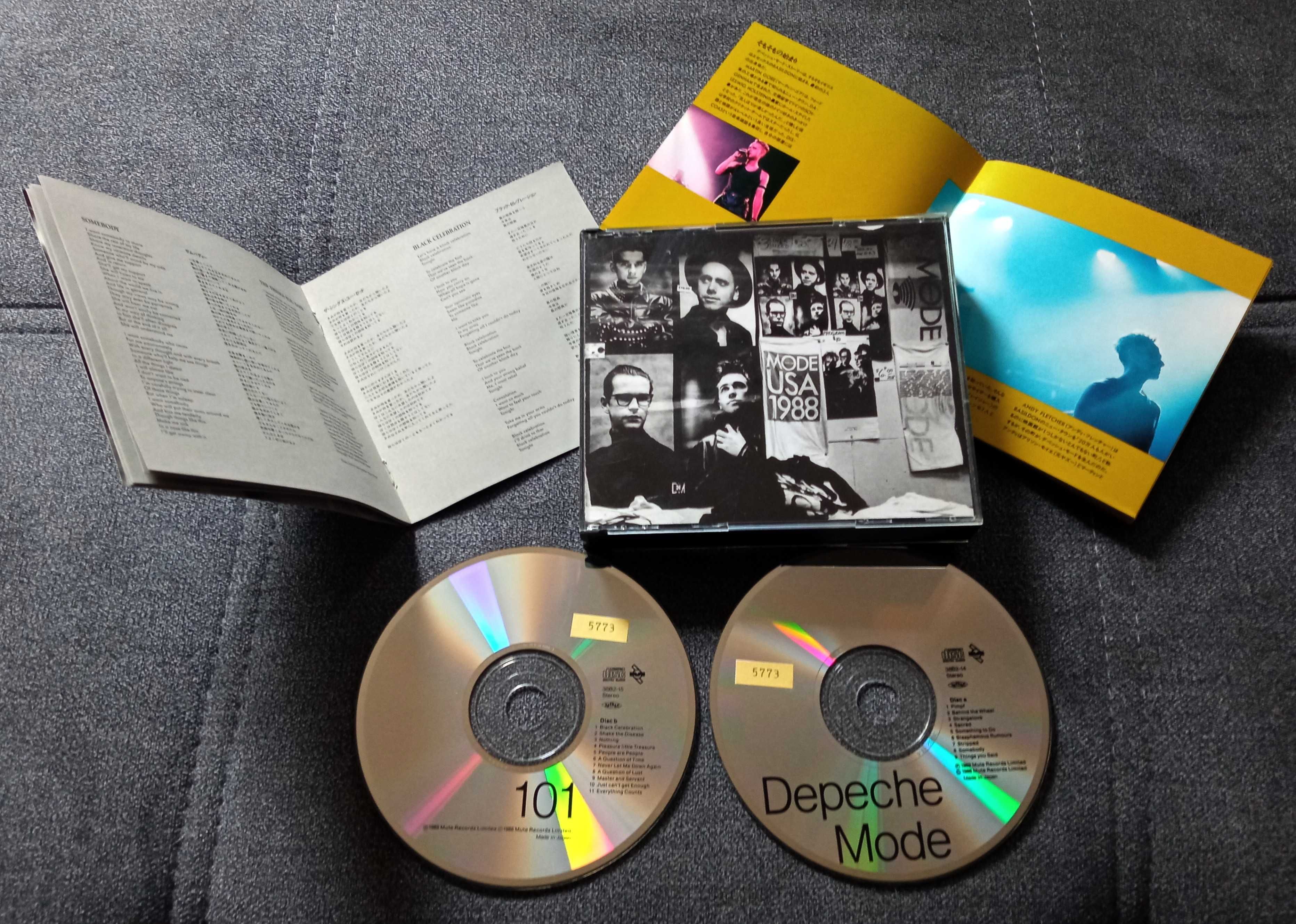 Depeche Mode 101 1press 1989 2CD Japan