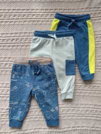 Spodnie dresowe dla chłopca, r. 74, Pepco, zestaw