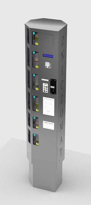 Zniczomat, automat sprzedający, vendingowy do zniczy i wkładów
