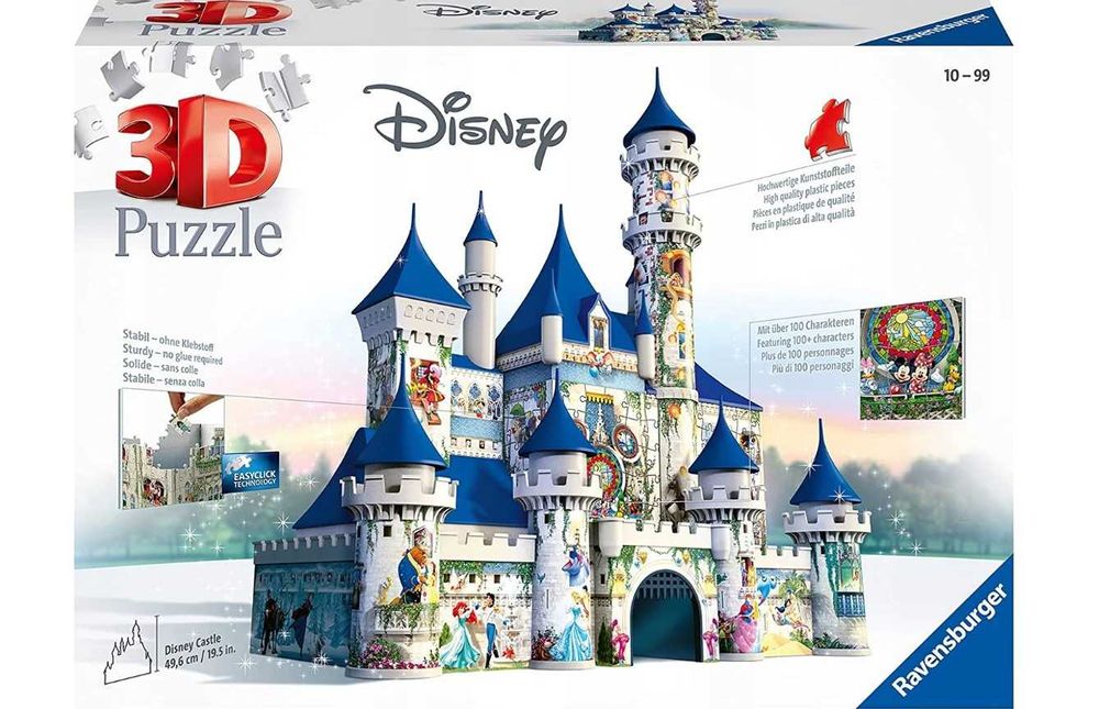 Ravensburger Puzzle 3D Zamek Disney