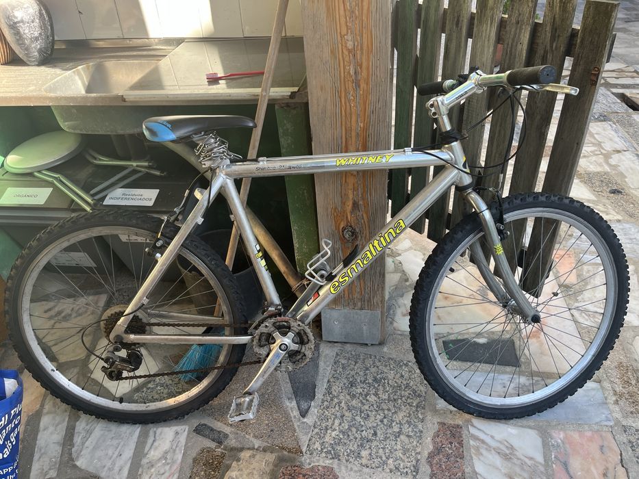 Bicicleta aluminio usada