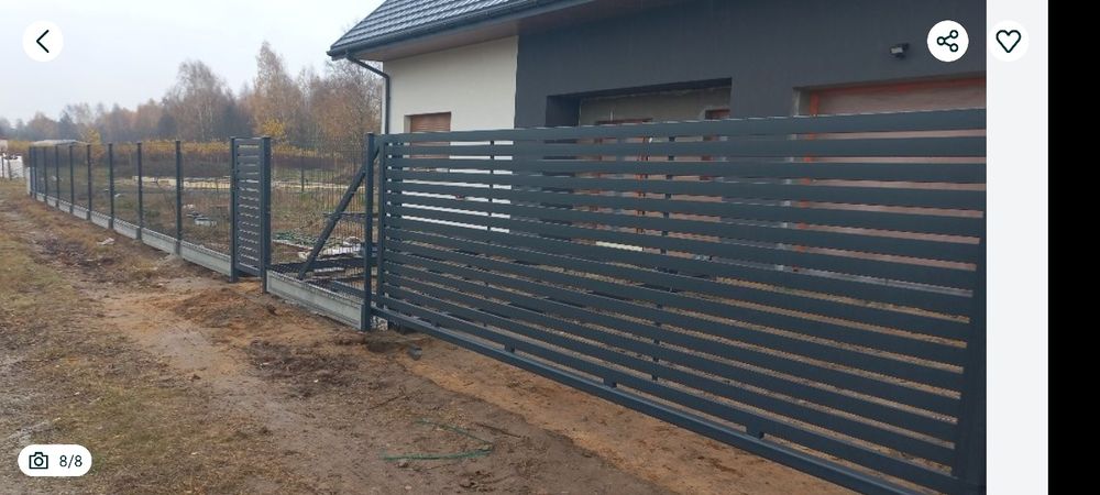 Ogrodzenia panelowe bramy i furtki !!! 95za1mb