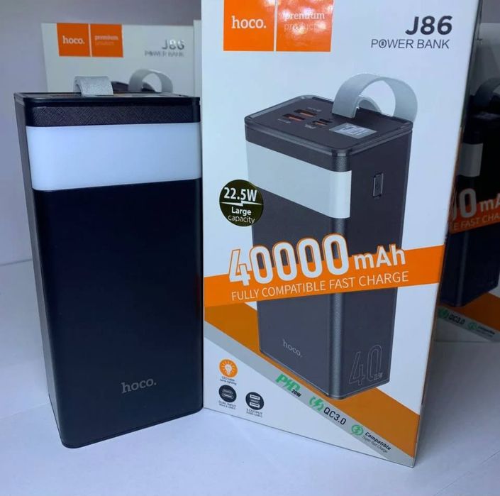 Павербанк hoco 40000mAh(22.5w).Оригинал