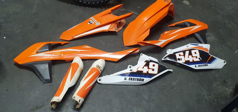 Komplet Plastików Ktm Sx 125 sxf 250 sxf 350 sxf 450 rok 16-18
