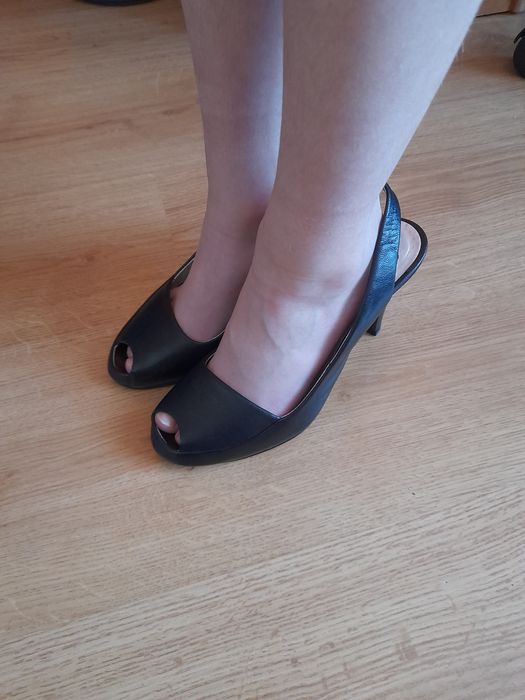 Buty letnie skóra naturalna gino rossi roz 36