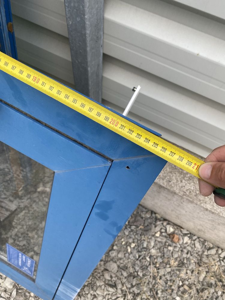 Okna aluminiowe i drzwi komplet