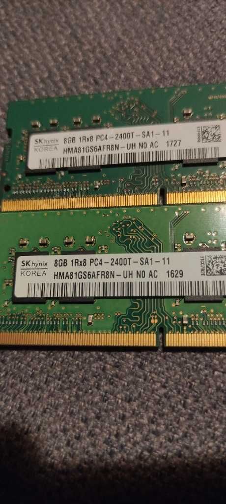 16 GB RAM (2 x 8GB) SK Hynix 8GB 2400MHz DDR4