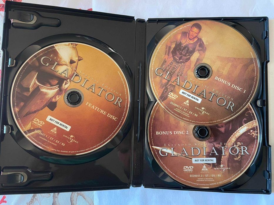 Gladiador (Gladiator) Edição 3 discos