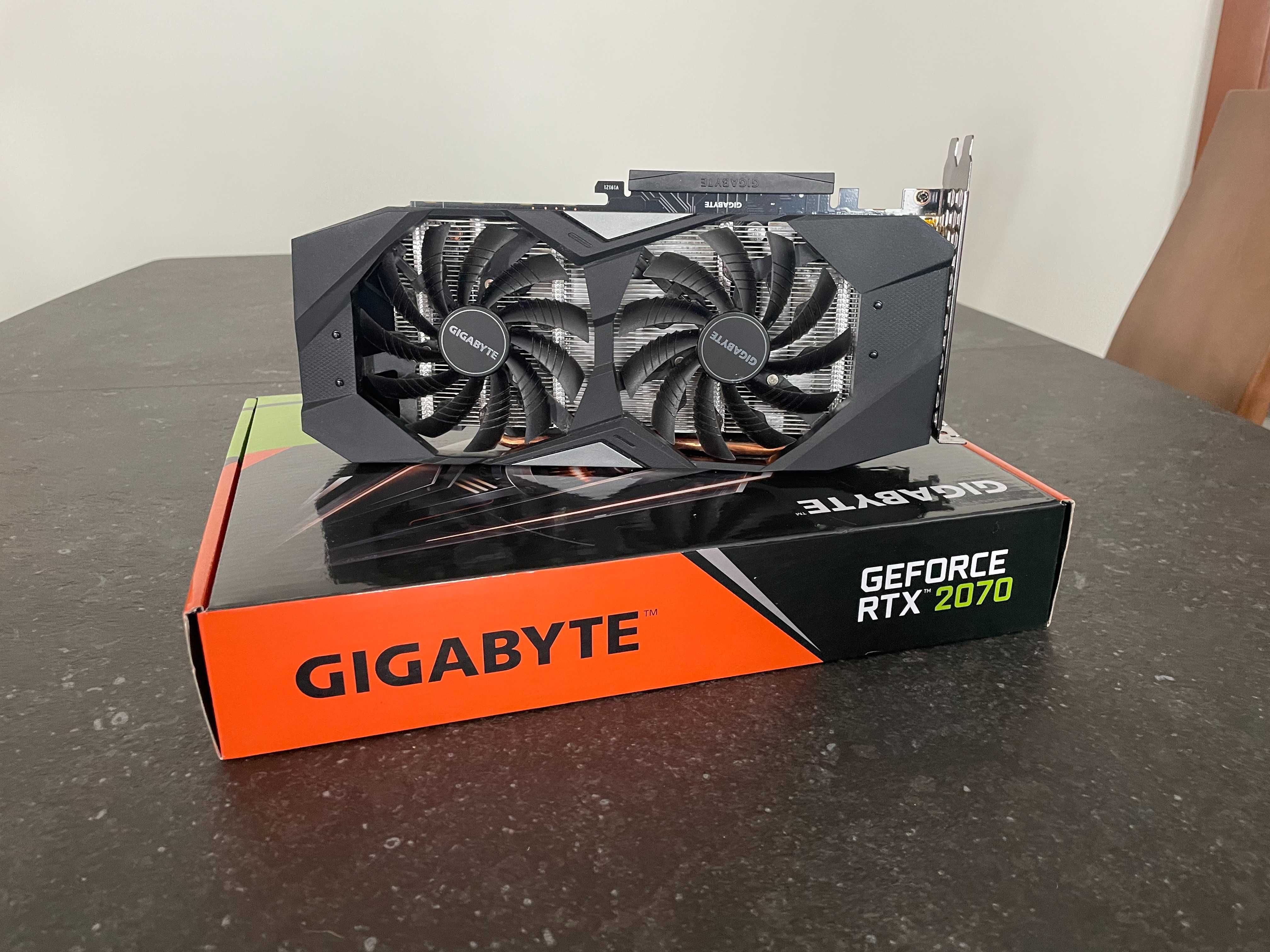 Gigabyte GeForce RTX 2070 WINDFORCE 2X 8GB — sprawna, używana