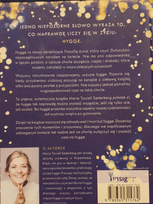 Hygge-duńska sztuka szczęścia  Marie Tourell Søderberg
