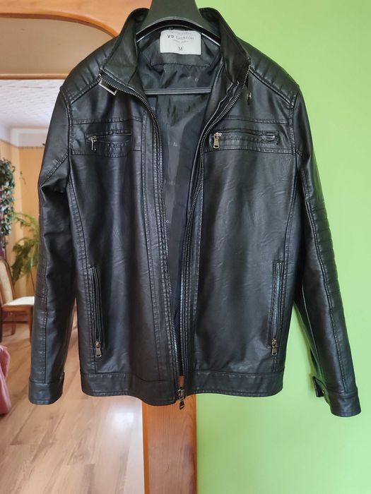 Męska kurtka eko skóra M.