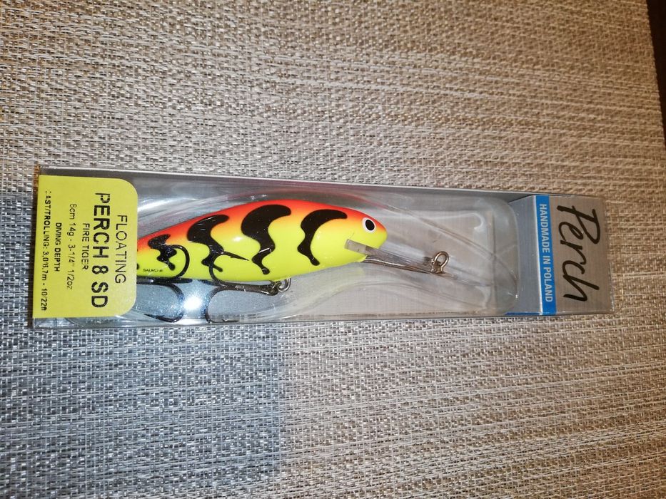 Wobler salmo perch sdr 8cm FT