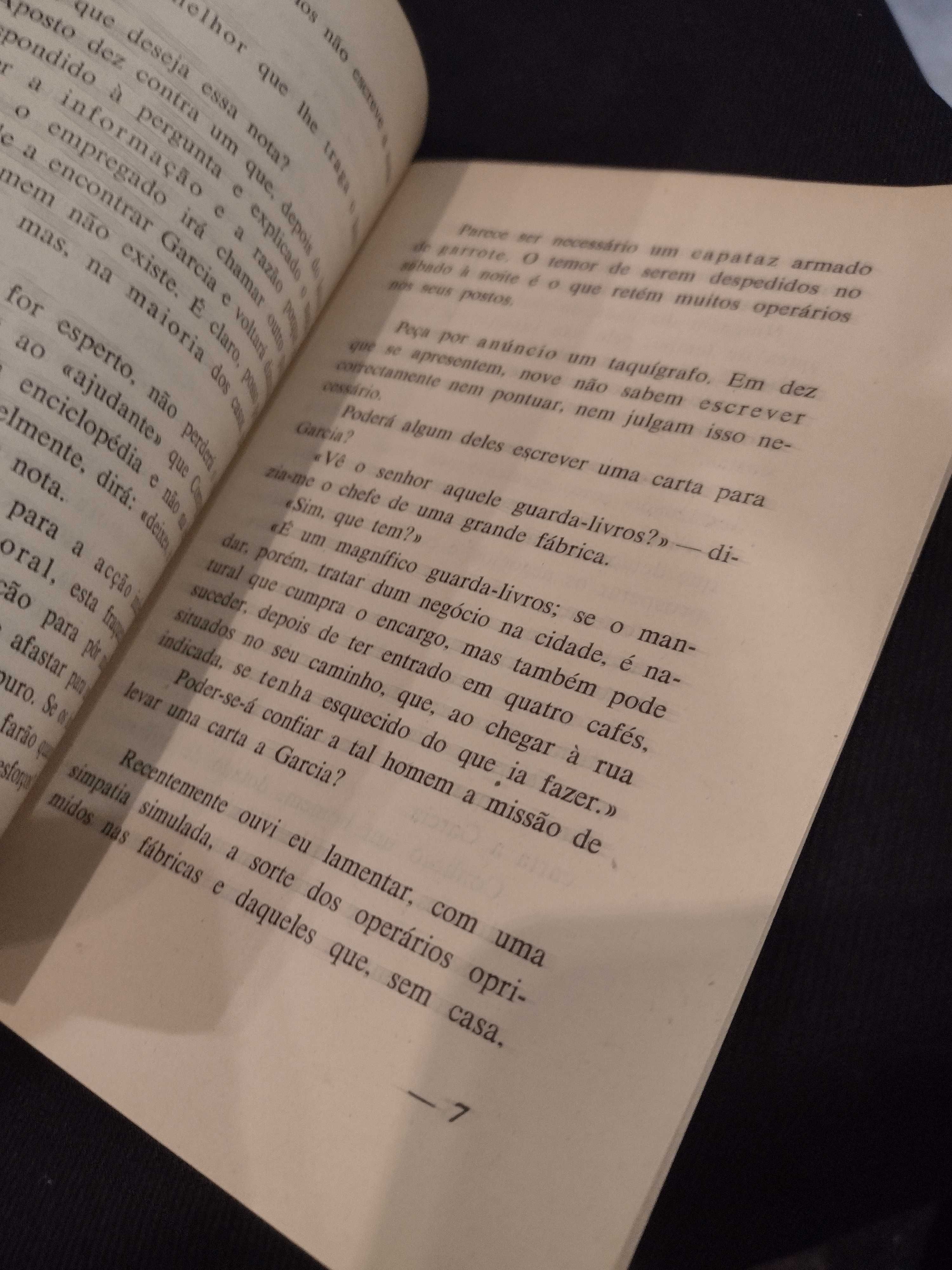 Opúsculo Uma Carta para Garcia - Traduzido por Elbert Hubbard