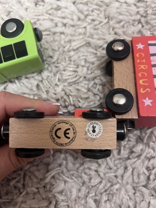 Дерев'яний поїзд Janod Story box Цирк (J08530)