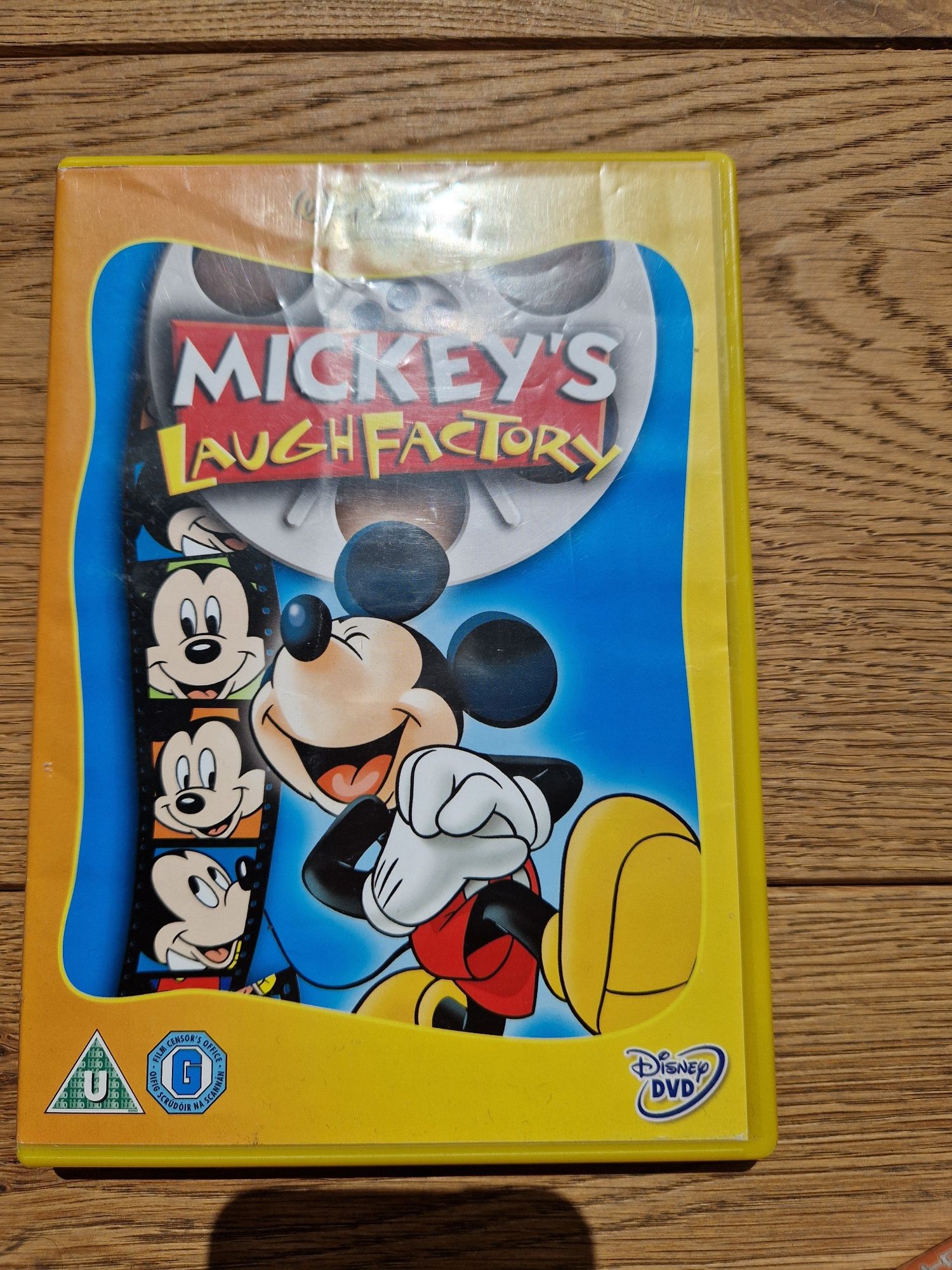 Zestaw płyt DVD po angielsku i niemiecku Myszka Mickey
