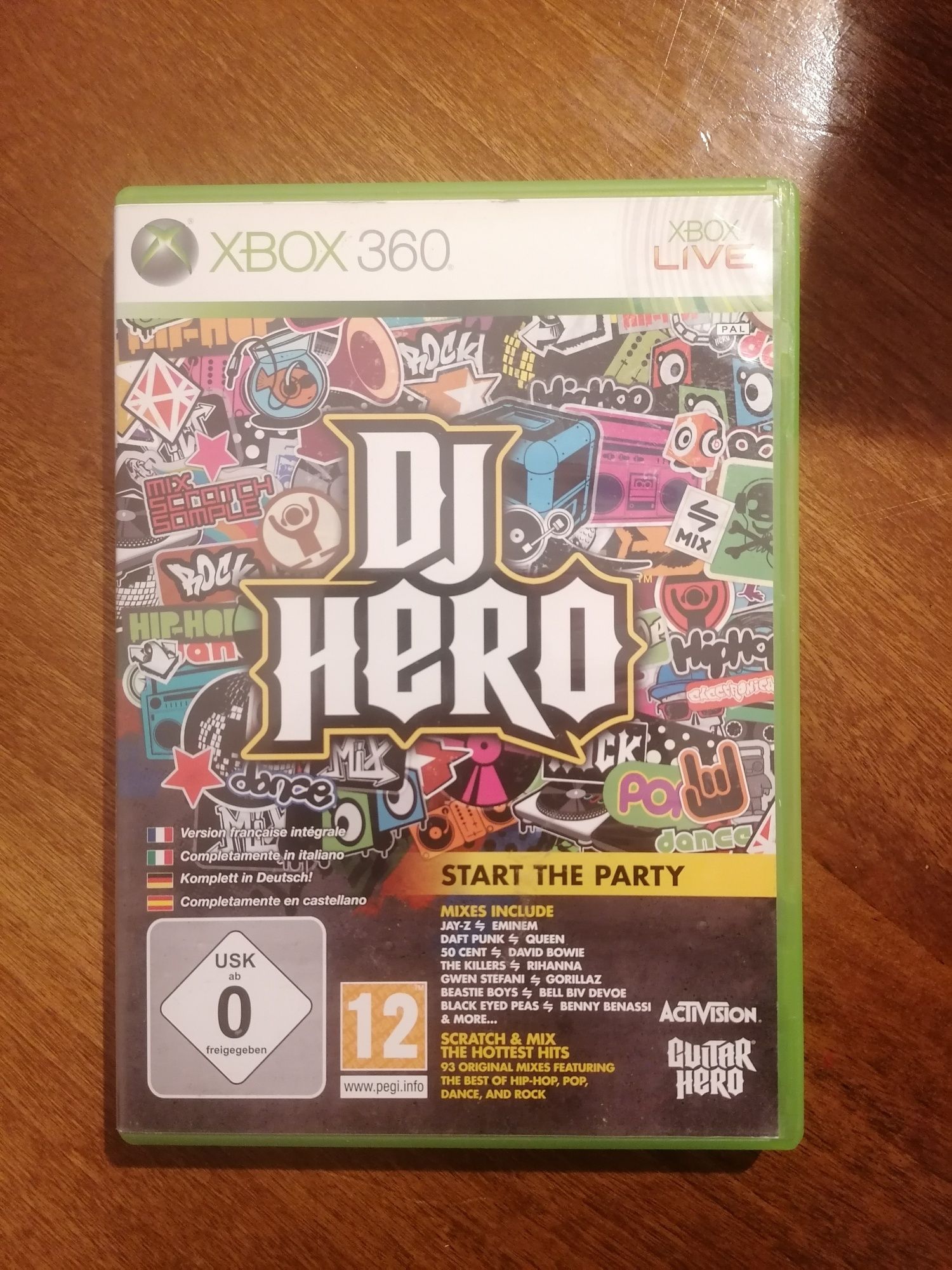 Gra xbox 360 DJ Hero