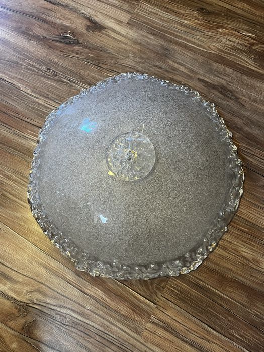 Piękny szklany duzy plafon - 60 cm