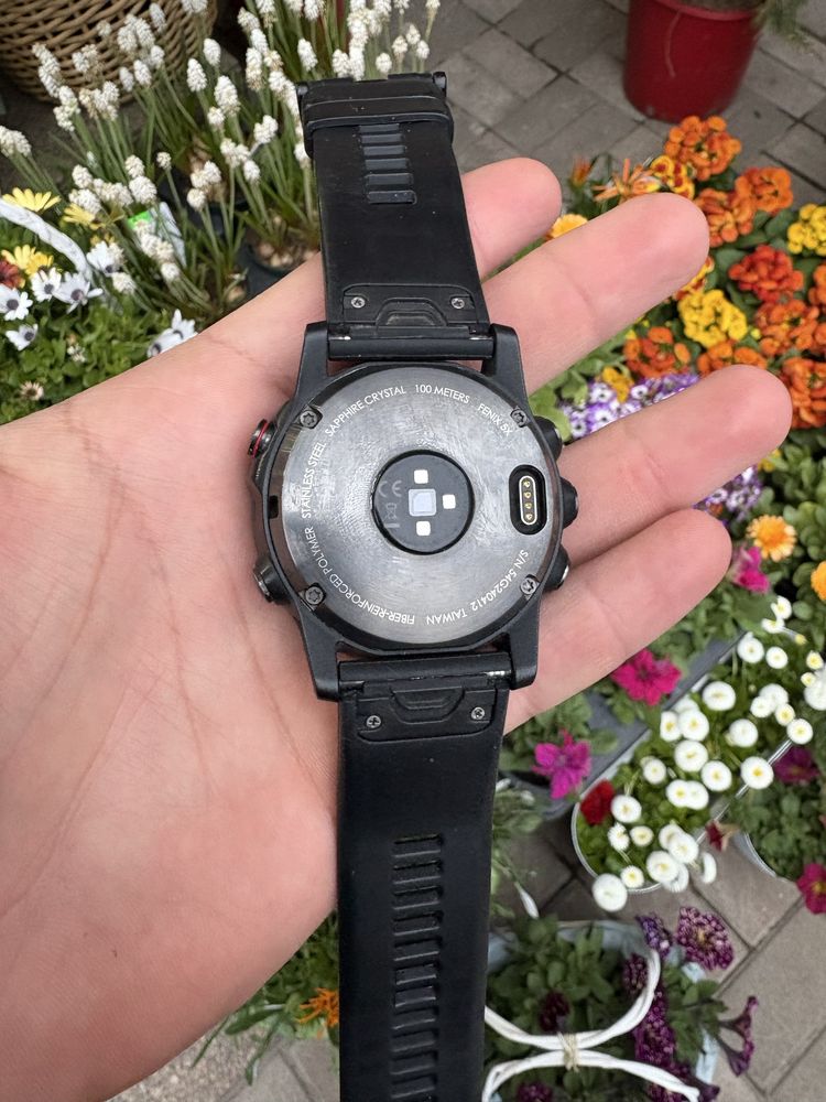 Garmin Fenix 5X Sapphire Повний Комплект