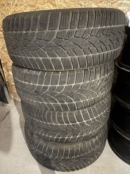 Opony Dunlop 225/55 r17 run flat winter zimowe