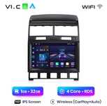 Rádio Android Volkswagen Touareg Carplay GPS wifi Bluetooth 9" NOVO