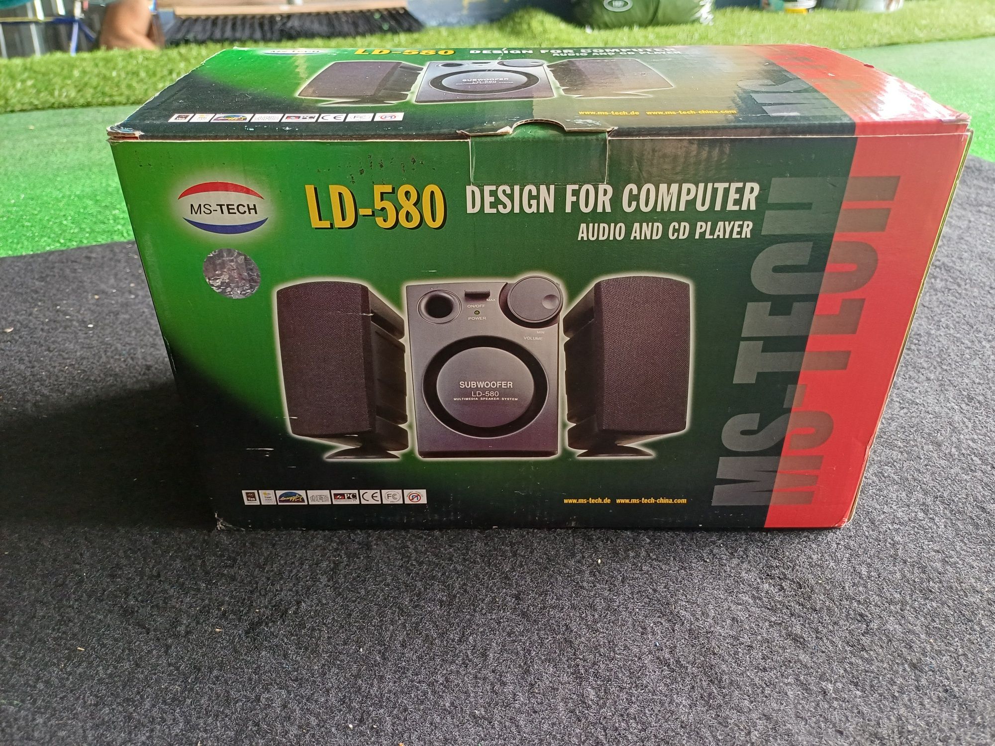 Głośniki komputerowe  MS-TECH LD-580