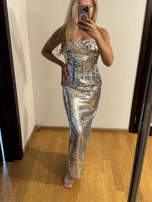 Сукня святкова в паєтку