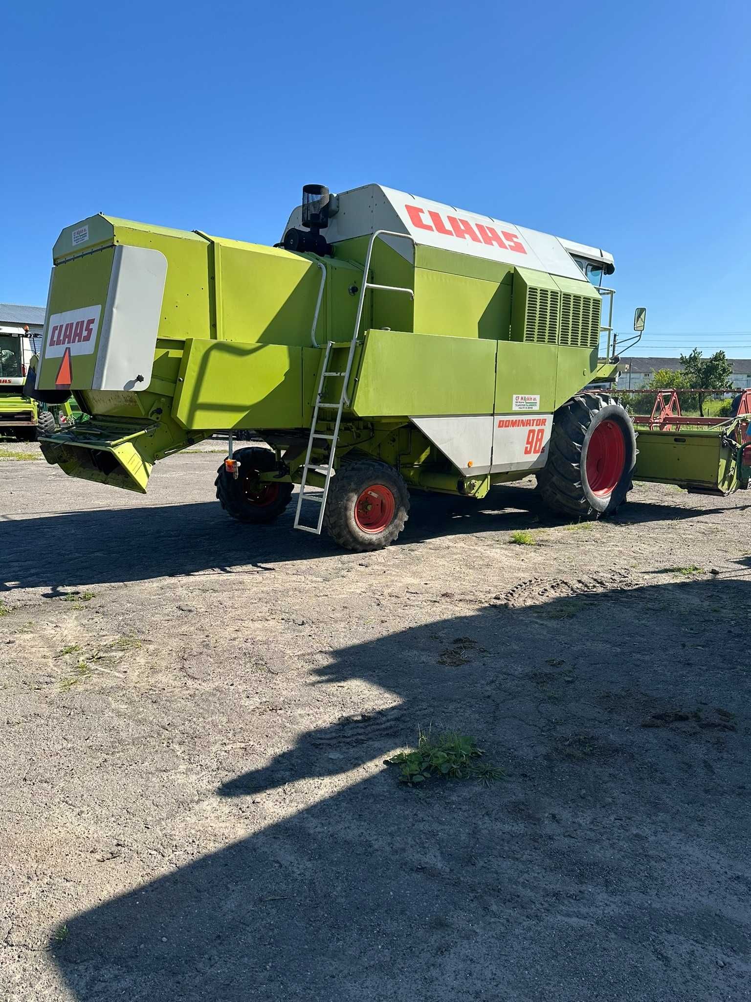 Свіжопривезений комбайн Claas Dominator 98s,1988р