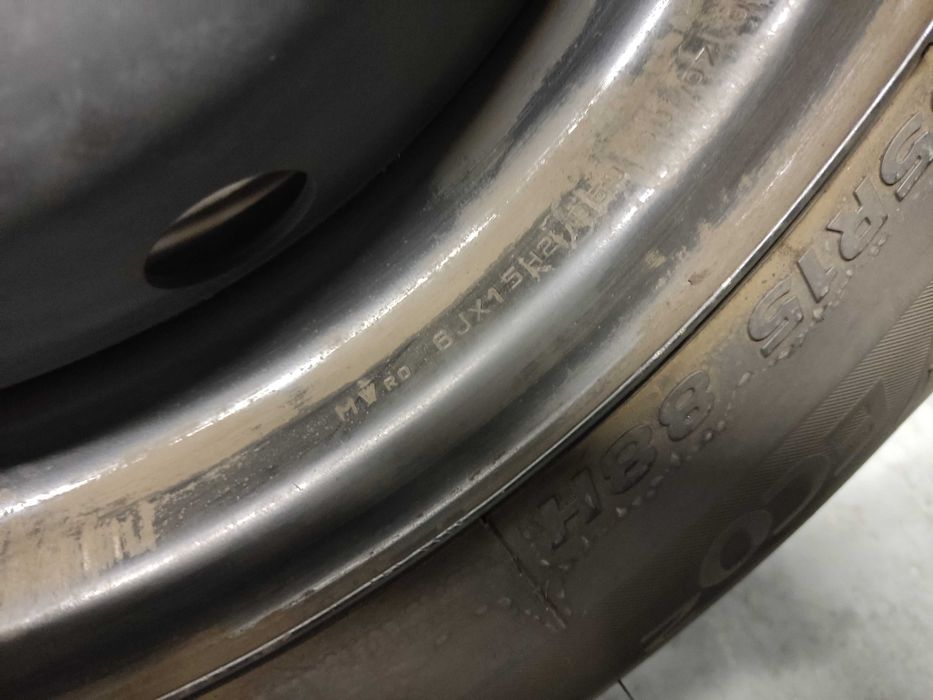 Koła stalowe 15 Renault Clio 4x100 Dacia Sandero 185/65R15, 2023 rok