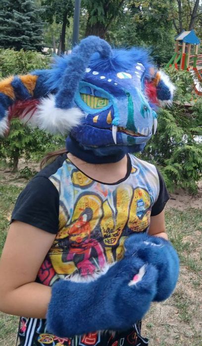 Фурри Раптор + балаклава продажа срочно