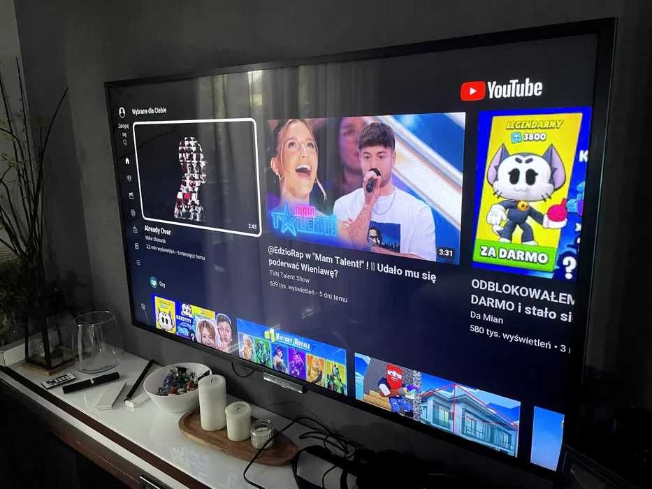 Smart Tv 55 Sony Full Hd 3D KDL-55W805C Android Tv YouTube Netflix