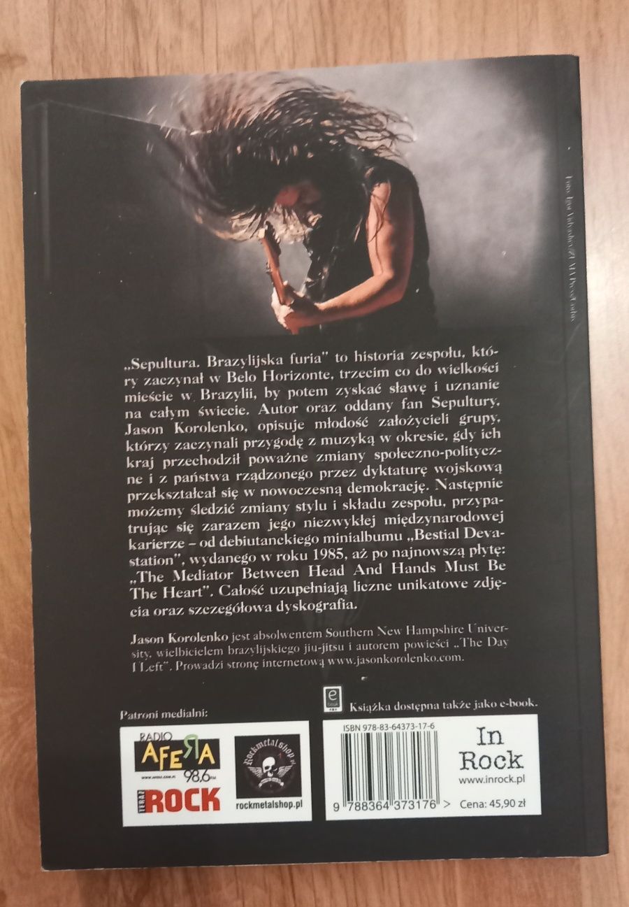 Max Cavalera "Moje krwawe korzenie" + Sepultura "Brazylijska furia"