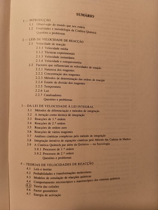 Fundamentos de Cinética Química - Sebastião J. Formosinho