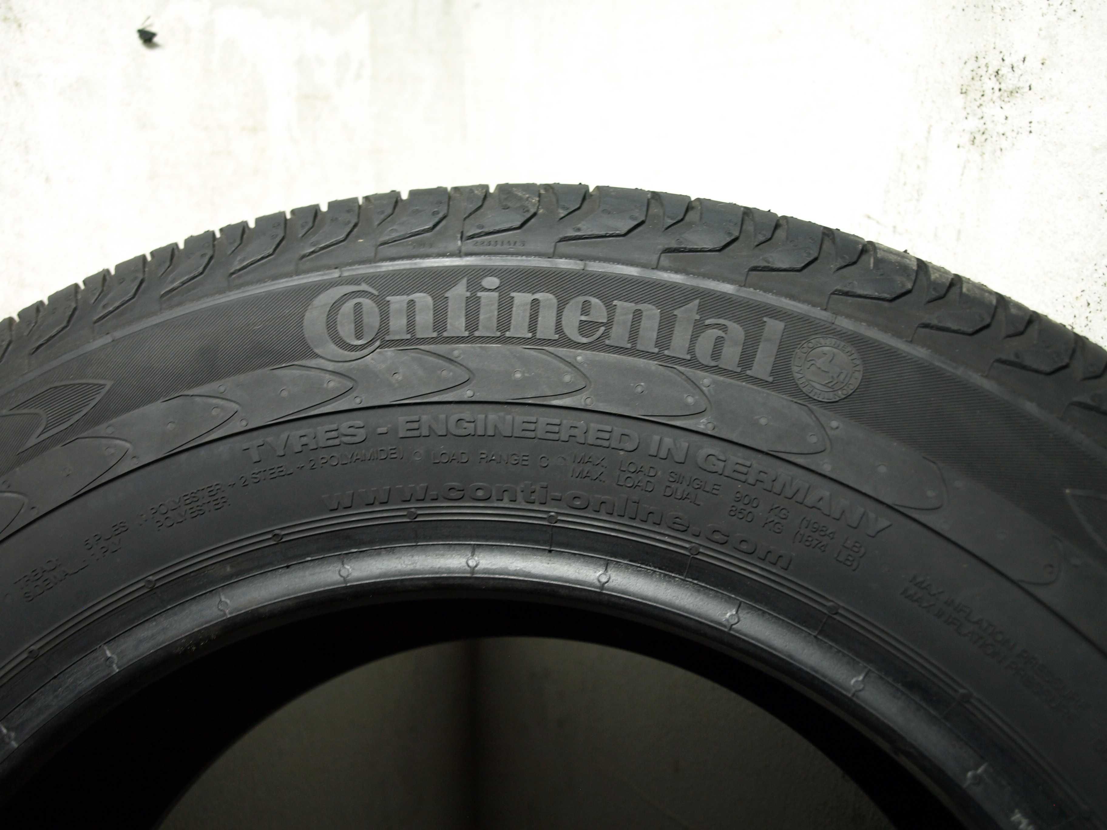 2 szt Nowe opony letnie Continental 215/65r15C Bus Dostawczy