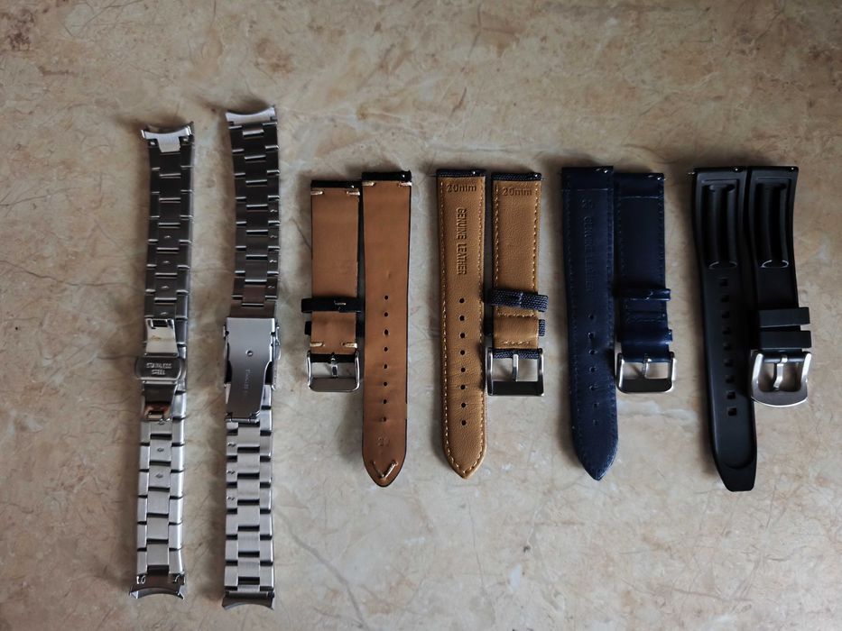 Продам ремінці та браслети для годинника (20 мм)